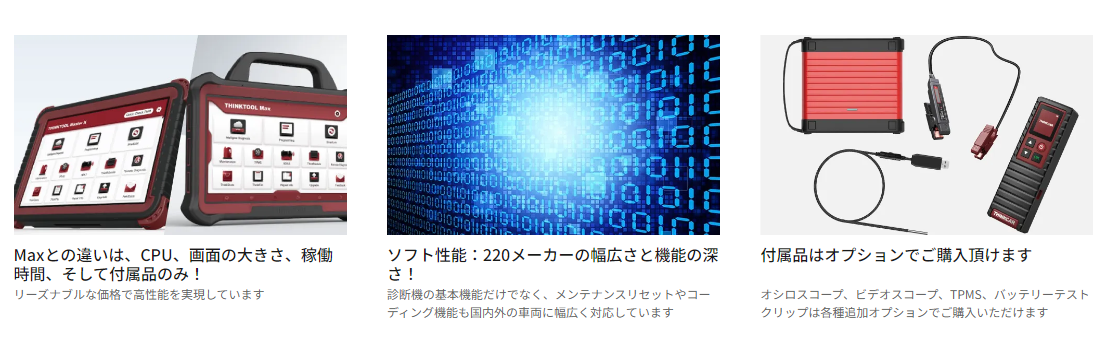 MasterX | 220メーカー対応モジュラープログラミング診断ツール